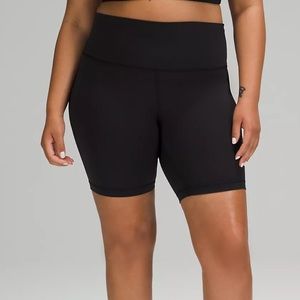 Lululemon Wunder Train High Rise Shorts 8”